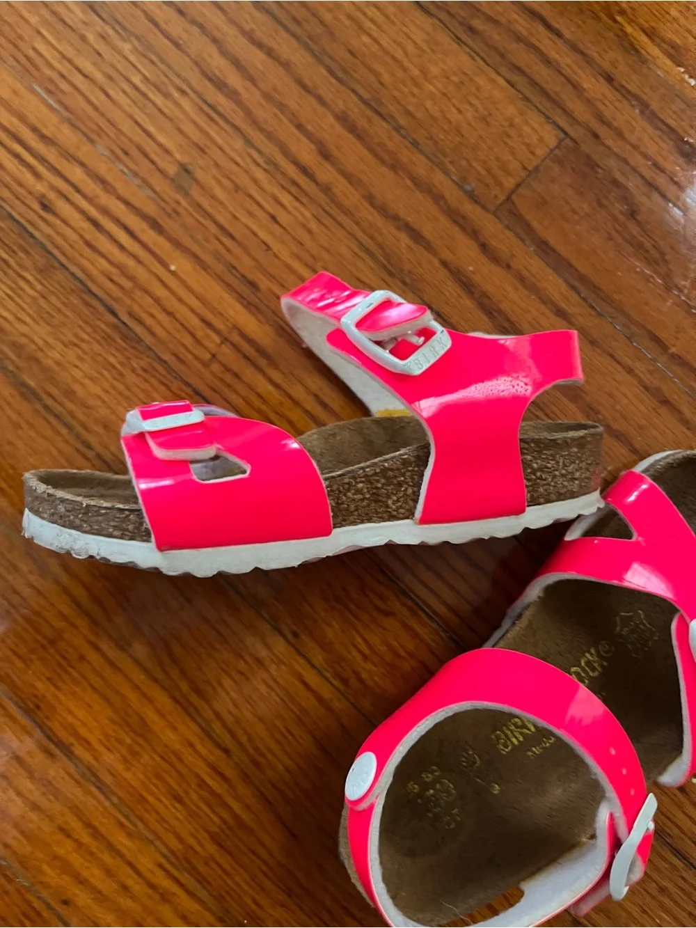 Birkenstock bright neon